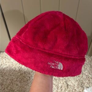 The North Face Unisex Plush Red/Pink Hat